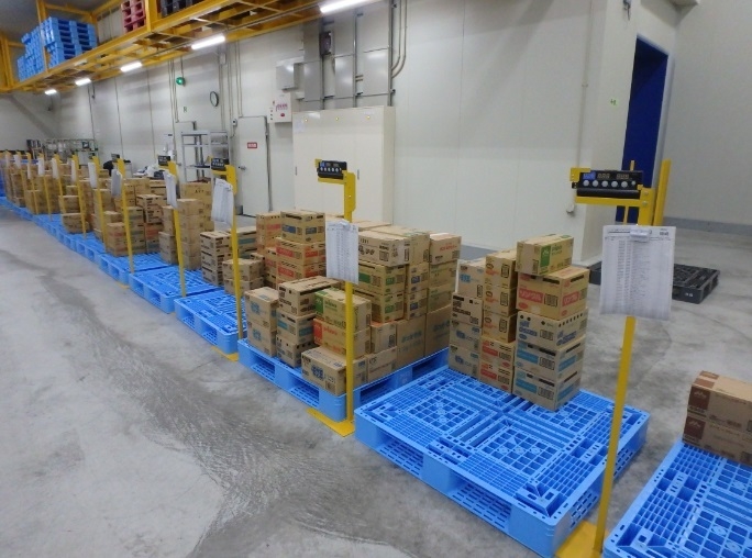 通常使用:パレット仕分けへの適用例