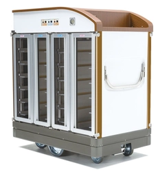 新型温冷配膳車「和(なごみ)」を4月に発売！ 業界最高水準の温度管理性能で「安心・安全」な食事を提供
