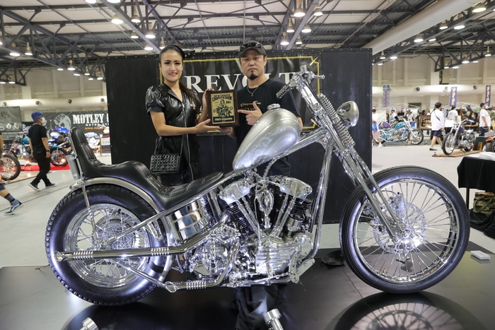 トロフィー獲得バイク!