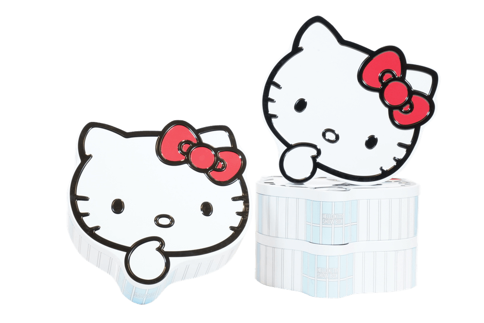 ▲特別ギフト①HELLO KITTY SHOW BOXオリジナルクッキー缶