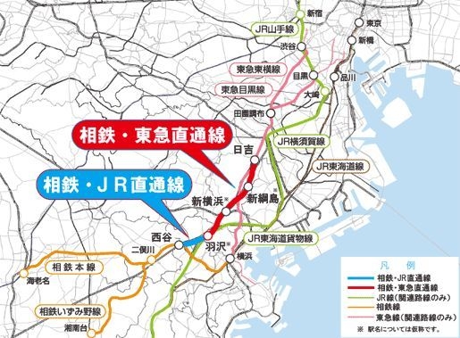 直通線MAP