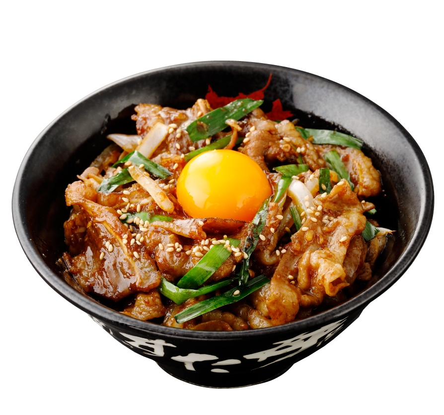 肉W盛り！究極の焼肉丼　腹八分目盛り