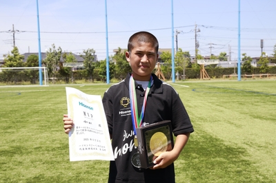 MVP 横矢雄大選手