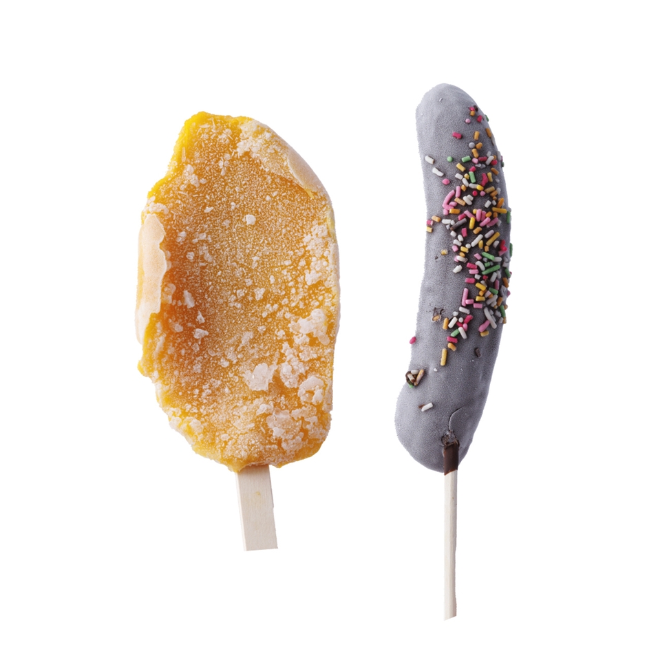 フルーツ大福 弁才天「フローズンマンゴー／フローズンチョコバナナ」