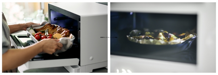 本格派のレンジ・オーブン・グリル機能