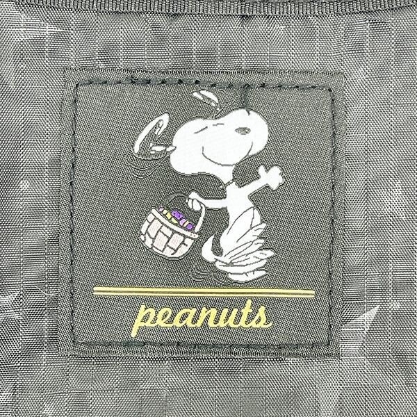 スヌーピーのシンプルな折りたたみエコバッグ
