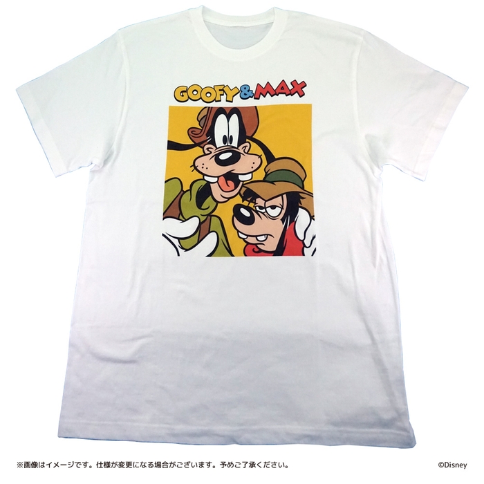 Tシャツ グーフィー&マックス ホワイト