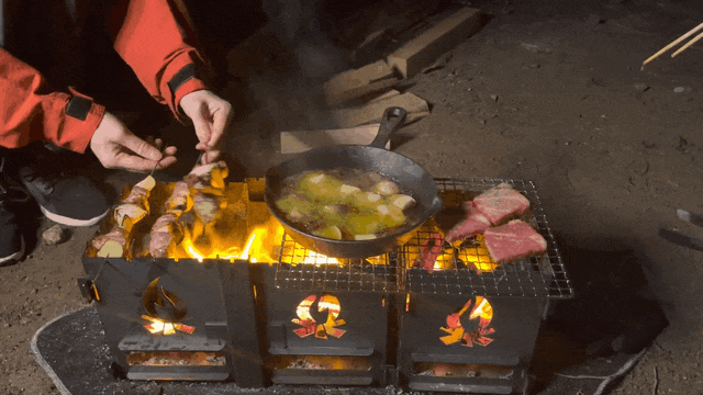 串焼き、アヒージョ、網焼き