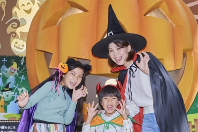 ハロウィーン衣裳でおでかけ