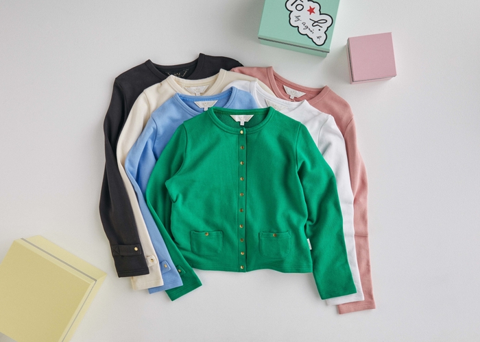 トラディショナルカーディガン16,500円(tax in)