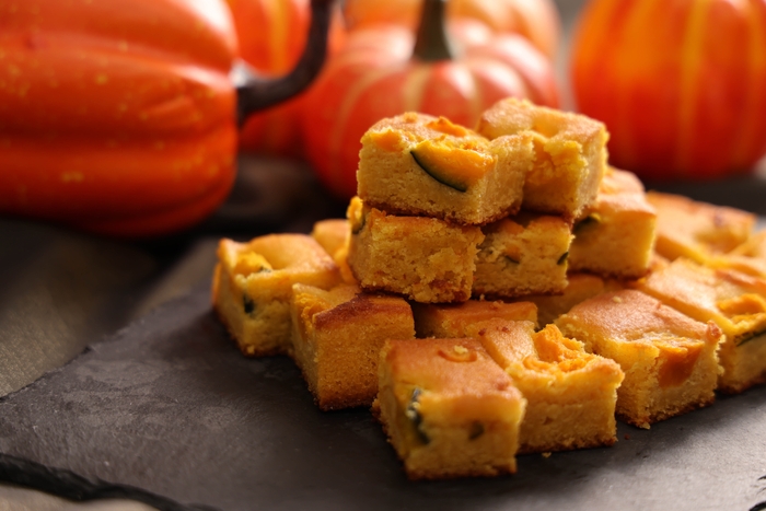 かぼちゃ色に染まる、ジャック・オー・ランタンからの招待状~パンプキンタルト