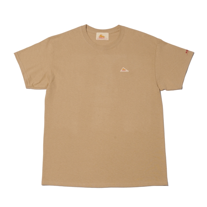 “COZY TIME”S/S TEE サンドカーキ フロント