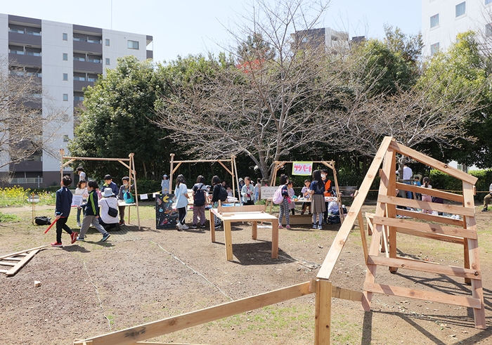 公園のまちづくりの様子