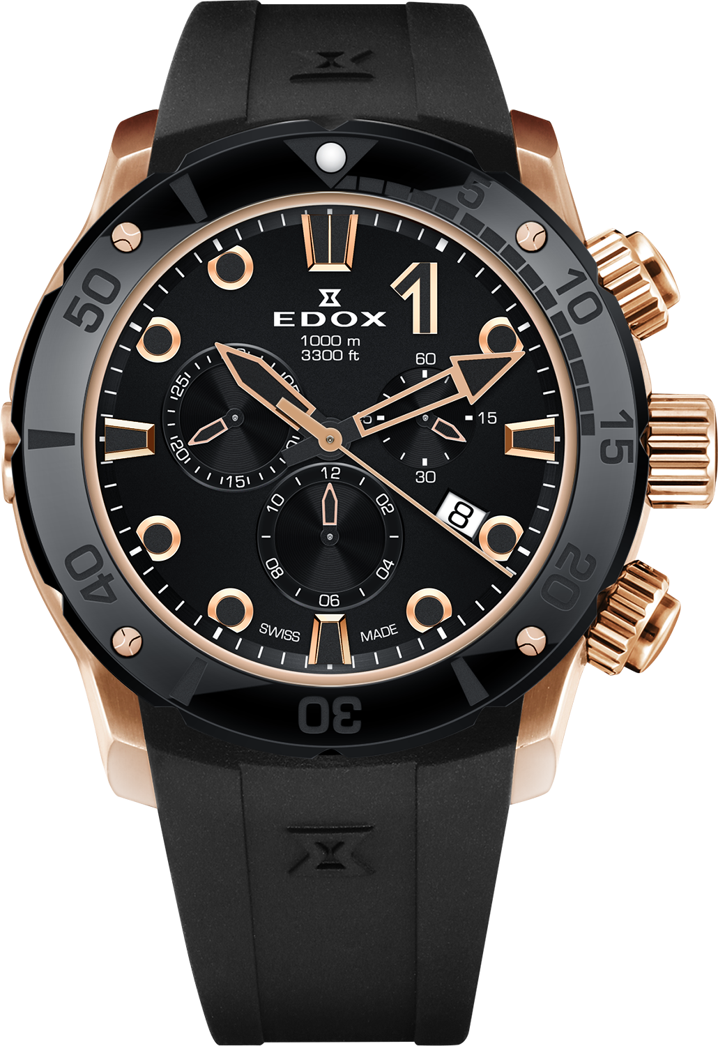 エドックスが『クロノオフショア1 クロノグラフ』を11月23日に発売