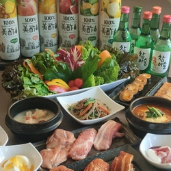 本格焼肉チファジャ京都駅前店で 「彩り野菜で包む韓国焼肉食べ放題」が キャンペーン価格税込2,380円でスタート