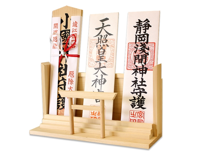 鳥居付お神札飾り 大(1)