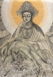 微細な鉛筆神仏画で魅せる「内面の愛や優しさ」　6月28日から 鉛筆神仏画家 翁長結生乃個展「35観音展Vol.2」を銀座で開催