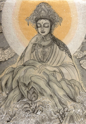 微細な鉛筆神仏画で魅せる「内面の愛や優しさ」　6月28日から 鉛筆神仏画家 翁長結生乃個展「35観音展Vol.2」を銀座で開催