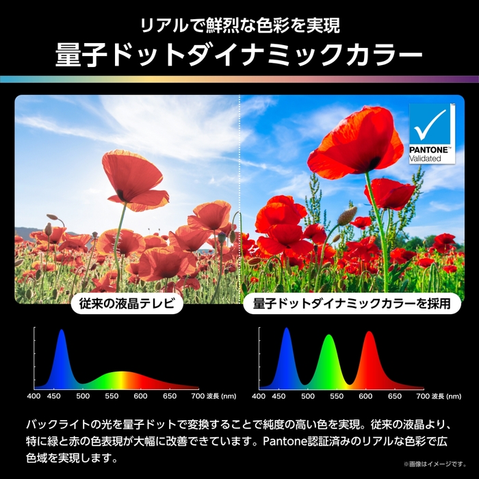 量子ドットダイナミックカラー
