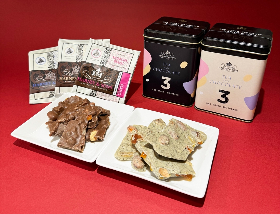 HARNEY & SONS ロイヤルパレス茶葉入りクロカントショコラ