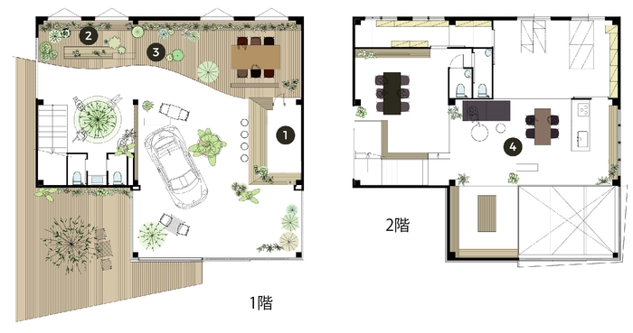 ショップ内案内図