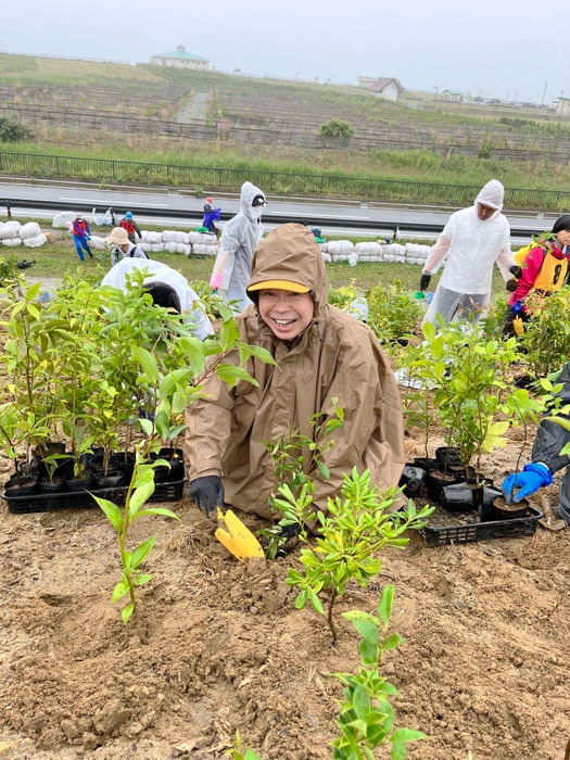 植樹ボランティアの皆さん