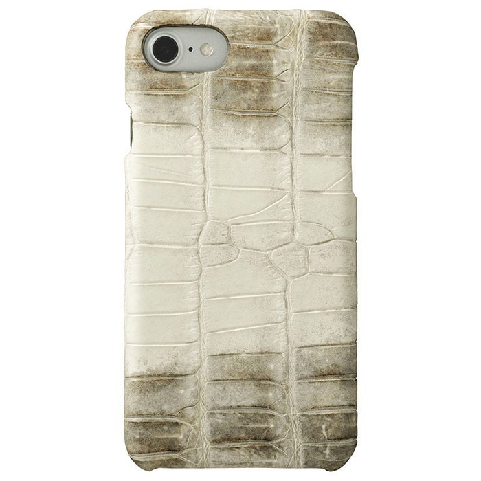 GRAMAS Meister Himalayas Crocodile Leather Case for iPhone 8/7/6s/6