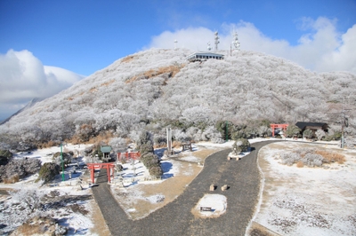 鶴見岳の四季(冬)