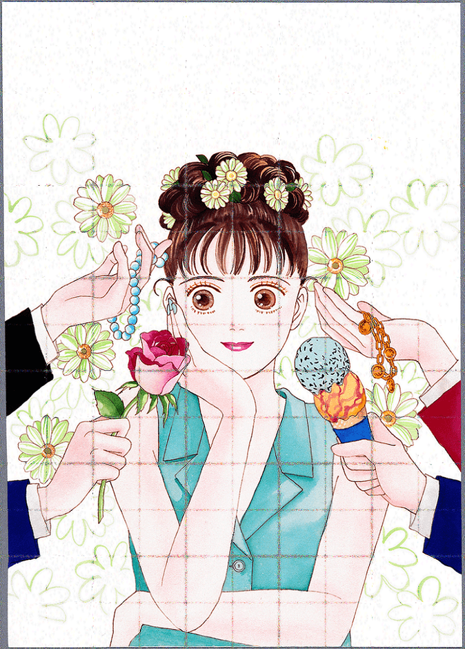 34話扉「マーガレット」1993年18号 (C)神尾葉子/集英社