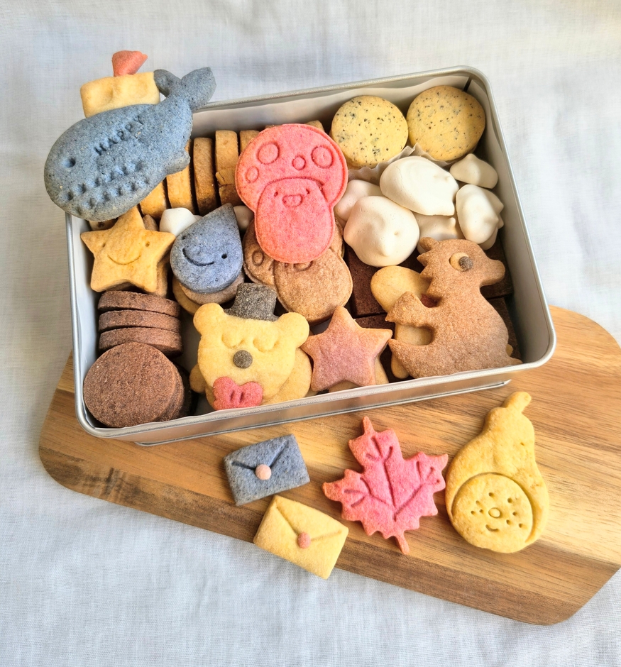 贈呈用クッキー缶のみ