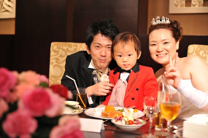 『パパママ婚』 を行った品川区在住のご家族(2011年7月18日)