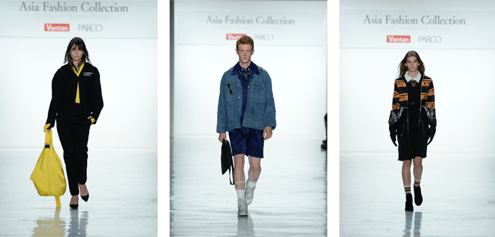 左から/ 日本:山田 龍之介・Stella Huang『R.Y/S.H』、日本:岡本 大陸『DAIRIKU』、日本:武内明『BEHIND (ビハインド)』