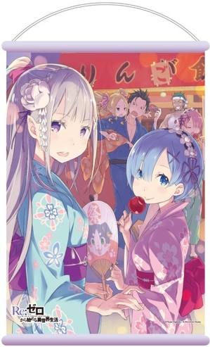 描き下ろしイラストを使用したB2タペストリー