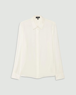 シルククラシックフィットシャツ Modern Georgette
