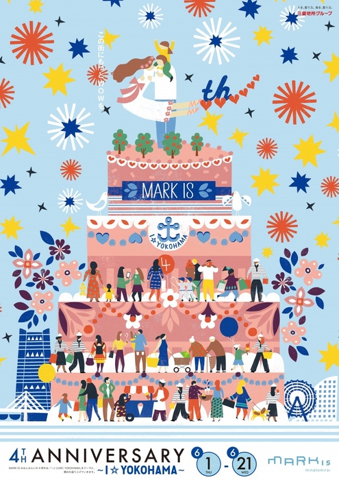 『MARK IS みなとみらい 4th ANNIVERSARY ~I☆YOKOHAMA~』キービジュアル