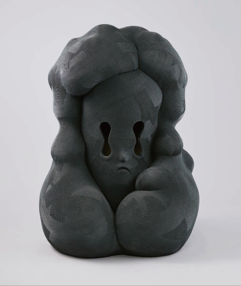 岩村 遠《Neo Jomon：Still Dreaming Girl》2026年、H152cm、作家蔵