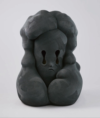 岩村 遠《Neo Jomon：Still Dreaming Girl》2026年、H152cm、作家蔵