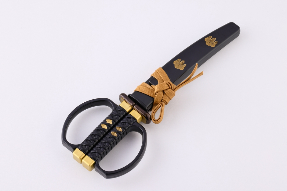 日本刀はさみ豊臣秀長モデル(2)