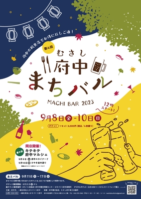 第4回むさし府中まちバルポスター