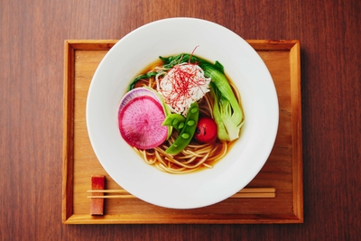 プラントベースラーメン醤油味　イメージ