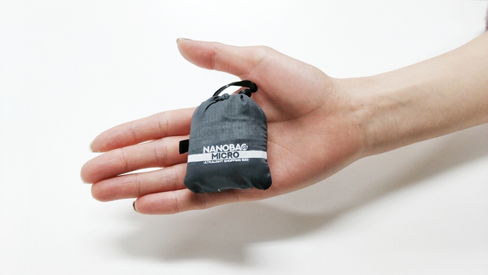 NANOBAG新シリーズ「NANOBAG micro」、スタンダード「NANOBAG」より一回り小さくなった