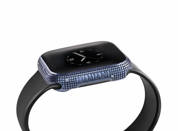 メトロポリタンApple Watchカヴァー メタルブルー