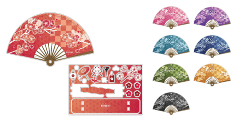 ▲扇アクリルフレーム(全8種)