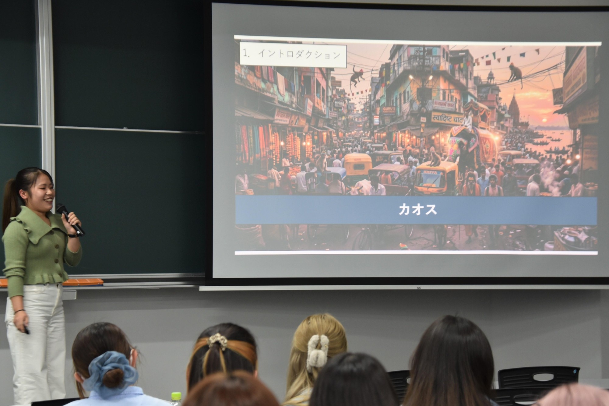 インド組の発表