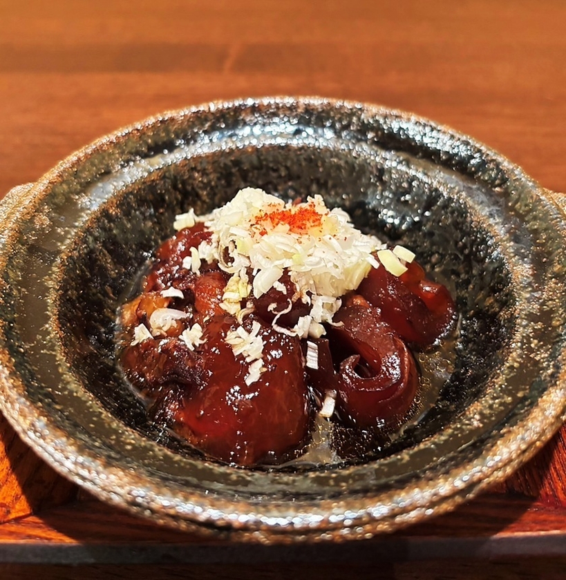 牛すじのとろけ蒸し