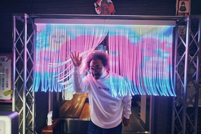 LEDのれん
