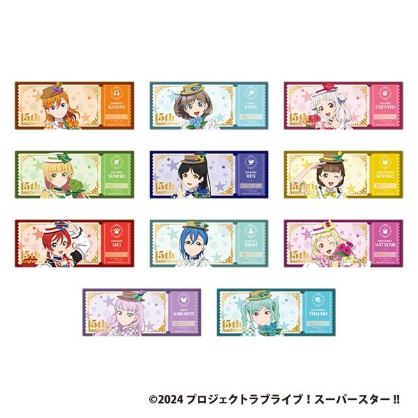 ▲チケット風クリアカード