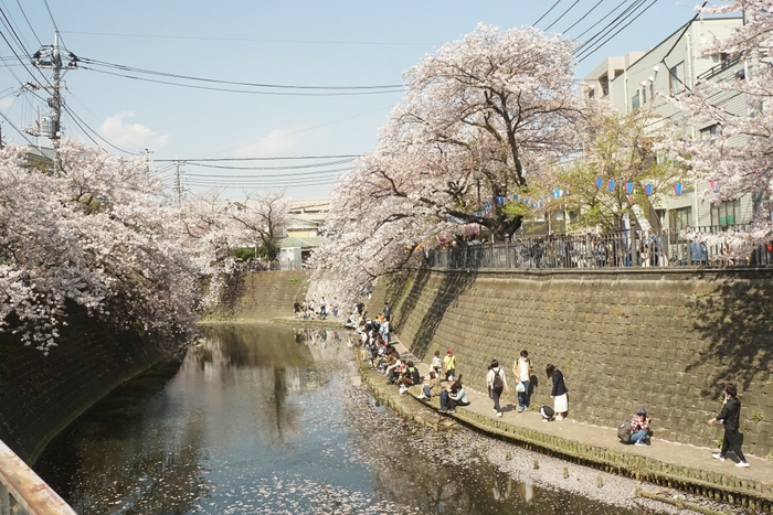 店舗付近の風景