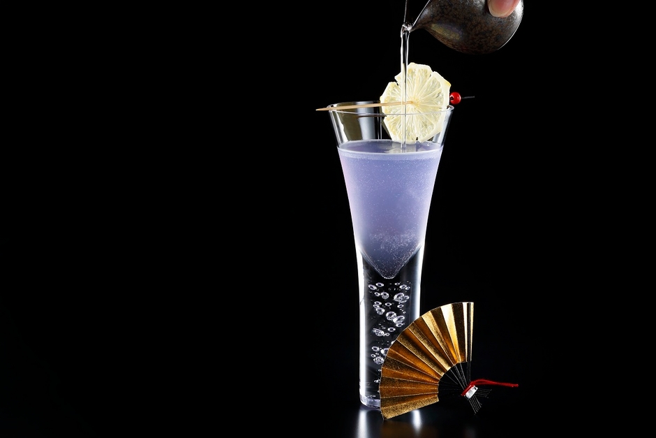 「戦国武将カクテル」~水色桔梗~ イメージ