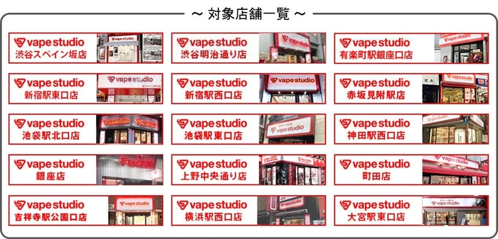 対象店舗一覧